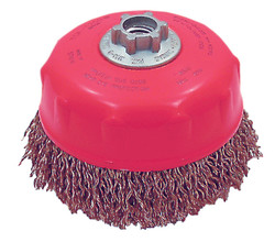 Jet 553507 - (MC411T) 4 x 5/8-11NC MAXI-CRIMPED Premium Crimped Wire Cup Brush