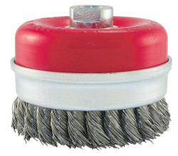Jet 553652 - (CKB4201-T) 4 x 5/8-11 NC Knot Banded Cup Brush