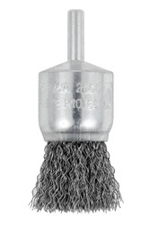 Jet 553716 - (E100-12) 1 x 1/4" Shaft Mounted Crimped End Brush