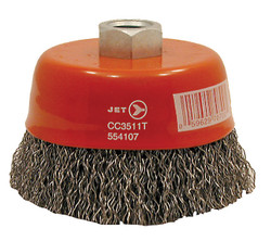 Jet 554103 - (CC311-M10) 3-1/4 x 10mm Crimped Cup Brush