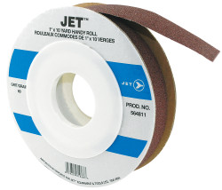 Jet 564811 - 1" x 10 Yards A80 Abrasive Cloth Roll