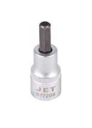 Jet 677204 - 3/8" DR x 1/8" S2 2" Long Hex Bit Socket