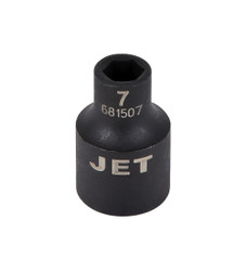 Jet 681519 - 3/8" DR x 19mm Regular Impact Socket - 6 Point