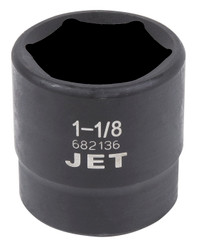 Jet 682112 - 1/2" DR x 3/8" Regular Impact Socket - 6 Point