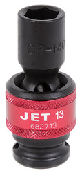 Jet 682714 - 1/2" DR x 14mm Universal Regular Impact Socket - 6 Point