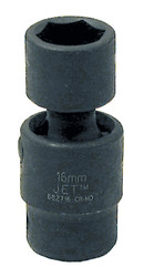 Jet 682716 - 1/2" DR x 16mm Universal Regular Impact Socket - 6 Point