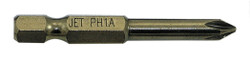 Jet 729018 - PH1 x 2-3/4" A2 Power Bit (2 PC)