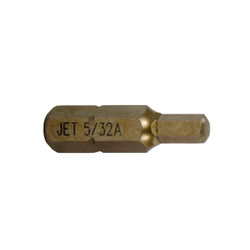 Jet 729317 - 5/32" Hex x 1" A2 Insert Bit (2 PC)