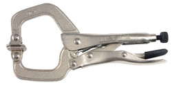 Jet 730555 - (J6RP) 6" Locking C-Clamp with Swivel Pads