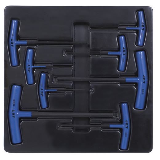 Bondhus 8-teiliger T-Griff Inbusschlüssel-Satz – Metrisch 2-10 Mm