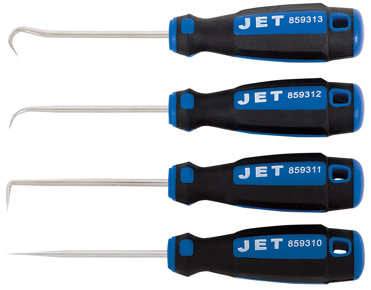 Jet 859301 - (JPHS-604) 4 PC 6 Ergonomic Pick and Hook Set