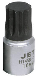 Jet 458-17 - 3/8" Drive Triple Square Drive Socket (16mm)