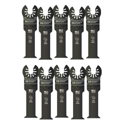 Imperial Blades IBOA133-10 - One Fit 1-1/4" Extended Plunge Thick Wood Blade, 10PC