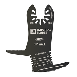 Imperial Blades IBOA800-1 - One Fit 4-IN-1 Features Drywall Blade, 1PC