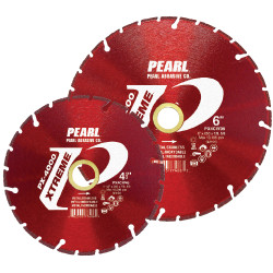 Pearl PX4CW04 - Xtreme Px-4000 Metal/Demolition Diamond Wheel, 4" X 5/8"