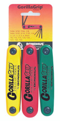 Bondhus 12533 - Fold-up Tool Triple Pack (12587, 12589 & 12634)