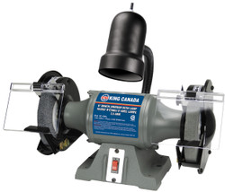 King Canada KC-690L - 6" Bench grinder with light
