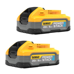 DEWALT DCBP520-2 - 20V MAX* Dewalt Powerstack 5.0 Ah Battery 2-Pack