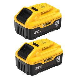 DEWALT DCB208-2 - 20V MAX Li-Ion Battery 2-Pack (8.0 Ah)