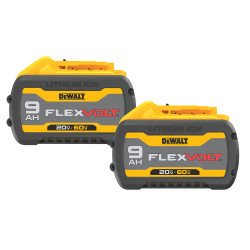 DEWALT DCB609-2 - 20V/60V MAX Flexvolt Battery (9Ah) 2 Pack