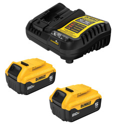 DEWALT DCB205-2C - 20V MAX 2-Pack Battery Kit (5AH)