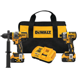 DEWALT DCK2100P2 - 20V MAX Fva 2 Tool (Dcd999 & Dcf887) W/ 2 Batteries (5.0Ah) And Bag