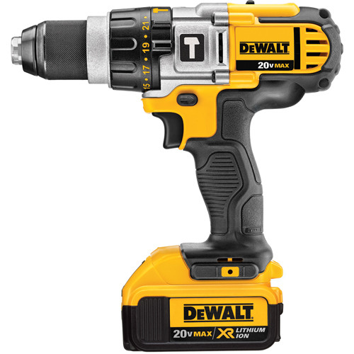 DeWALT 20V MAX Lithium Ion Premium 3 Speed Hammerdrill Kit 4.0 Ah DCD985M2 Canucktools