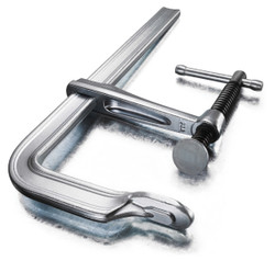 Bessey 660-S18 - Clamp, welding, F-style, replaceable swivel pad