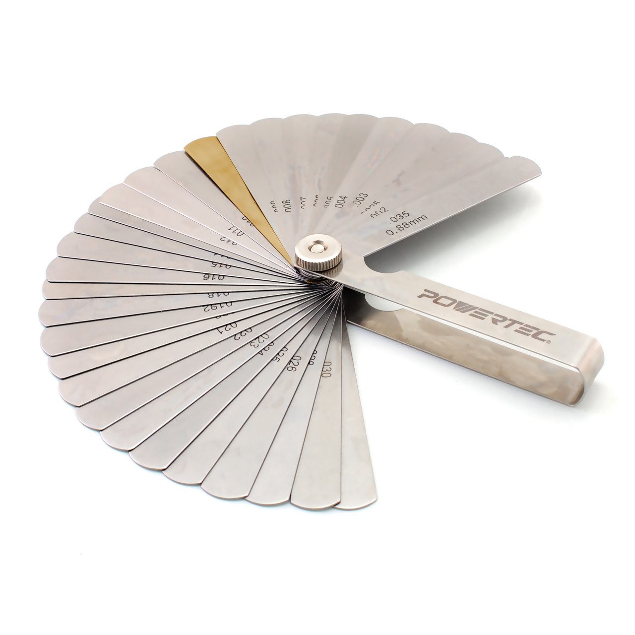 32Blade Master Feeler Gauge SetTempered SteelStandard and Metric