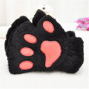 Kitty Paw Fingerless Gloves