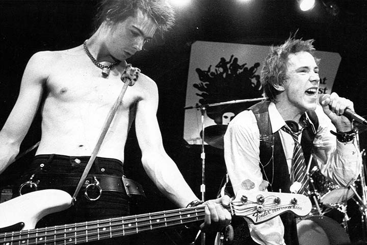 Sex Pistols - Sid and Johnny 12x18