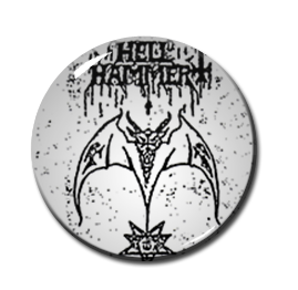 Hellhammer - Satanic Rites 2.25" Pin