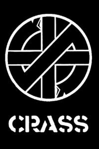 Crass - Logo 6x4" Printed Sticker
