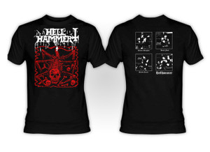 Hellhammer - Apocalyptic Raids Black T-Shirt *SALE*