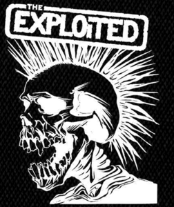 Exploited Skull 4x5" Printed Patch