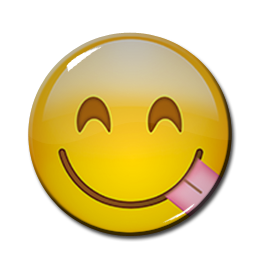 Yum Emoji 1.5 Pin