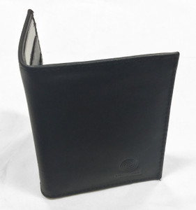 Mini Black Leather Wallet