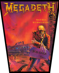 Megadeth - Peace Sells, But Who's Buying? 10.5x13" Sublimated Backpatch