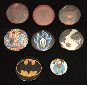 8 Piece Mixed Lot - Batman, Miss Van, Spiderman + More!