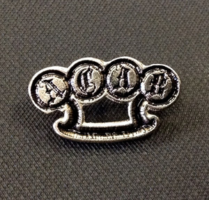 A.C.A.B. 1/2x1" Metal Badge Pin