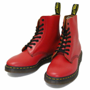 Dr. Martens Pascal Red 8-Eye Boot