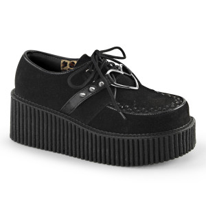 Women's Heart Ring 3" Sole Creepers - Creeper-206