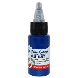Starbrite Colors - Blue Blast 1/2 Ounce Tattoo Ink Bottle