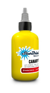 Starbrite Colors - Canary Yellow .5oz Tattoo Ink Bottle