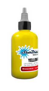 Starbrite Colors - Yellow Glow 1/2 Ounce Tattoo Ink Bottle