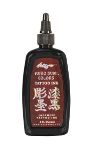 Kuro Sumi Ink - Super Black 1oz Tattoo Ink Bottle