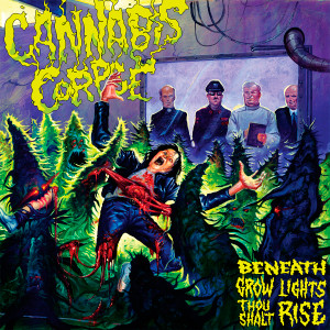 Cannabis Corpse - Beneath Grow Lights Thou Shalt Rise 4x4" Color Patch