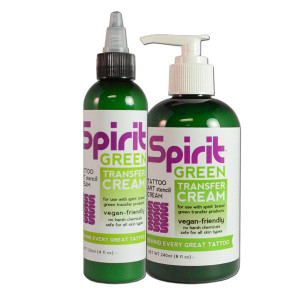 Spirit Green Stencil Transfer 4oz Cream