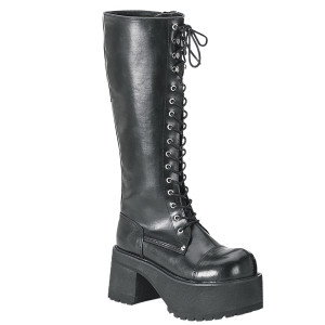 Platform Goth Punk Knee Boots - Ranger-302