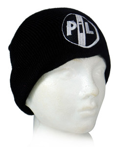 P.I.L. - Logo Embroidered Knit Beanie